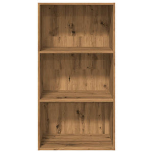 Βιβλιοθήκη Δρυς Αρτιζίας 60x30x114 cm Ξύλινη κατασκευή - Pakobazaar