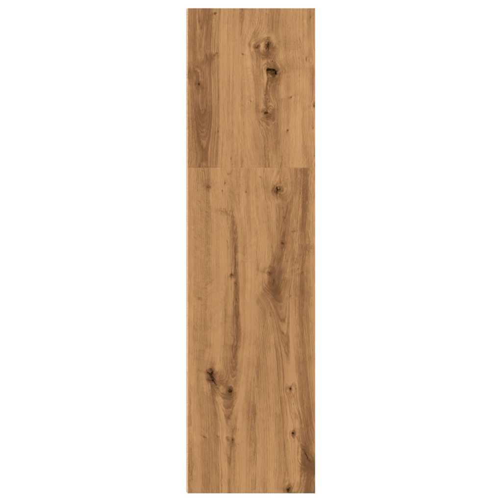 Βιβλιοθήκη Δρυς Αρτιζίας 60x30x114 cm Ξύλινη κατασκευή - Pakobazaar