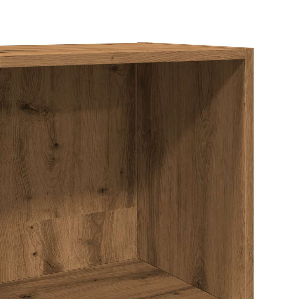 Βιβλιοθήκη Δρυς Αρτιζίας 60x30x114 cm Ξύλινη κατασκευή - Pakobazaar