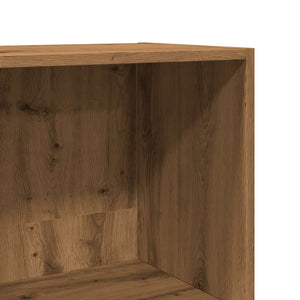 Βιβλιοθήκη Δρυς Αρτιζίας 60x30x114 cm Ξύλινη κατασκευή - Pakobazaar
