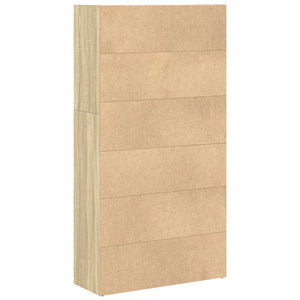 Βιβλιοθήκη Sonoma Δρυς 80x30x152 εκ. από Επεξεργασμένο Ξύλο - Pakobazaar