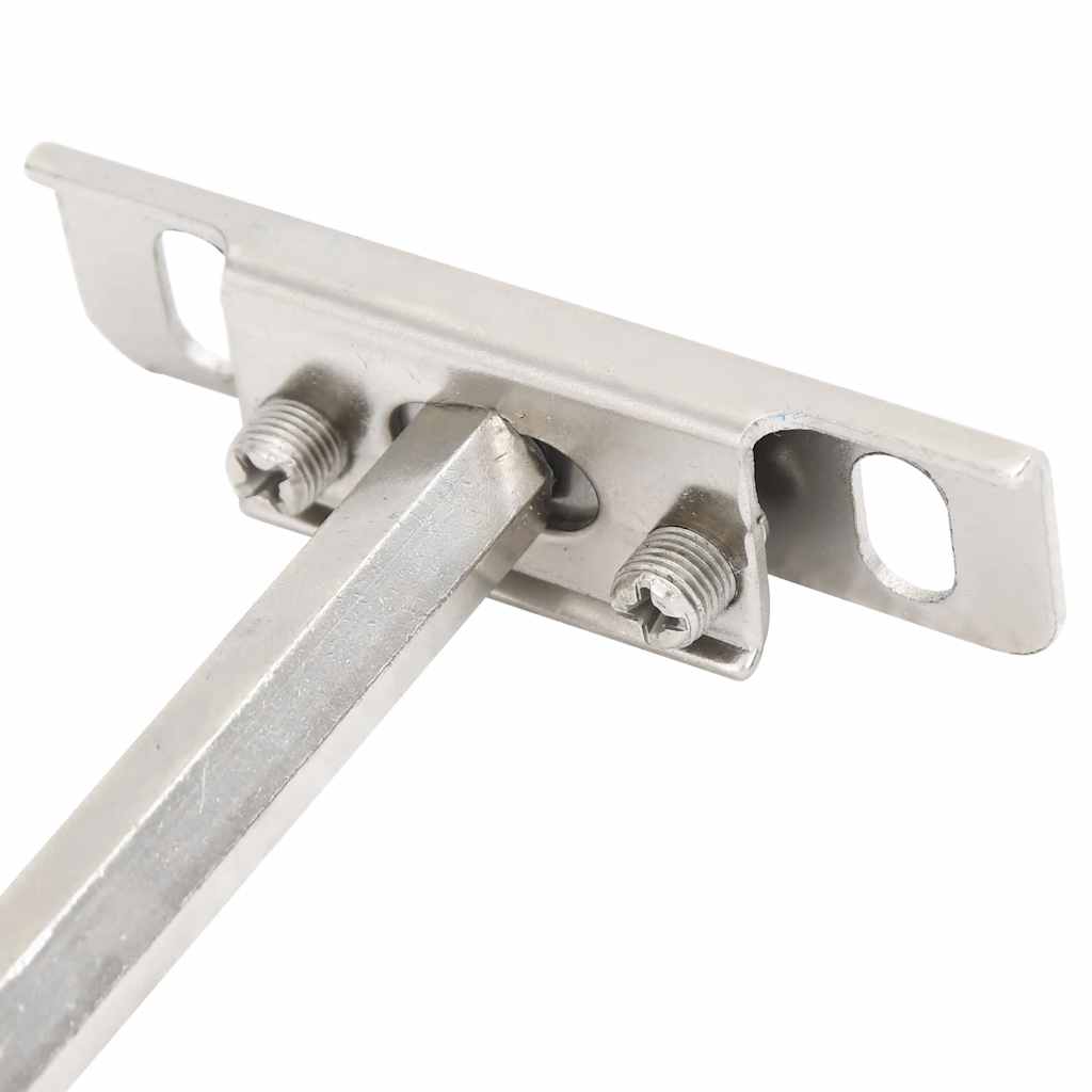 Πλωτά στηρίγματα ραφιών 12 τεμ. Ø12x200 χιλ. Ανθρακοχάλυβας - Pakobazaar