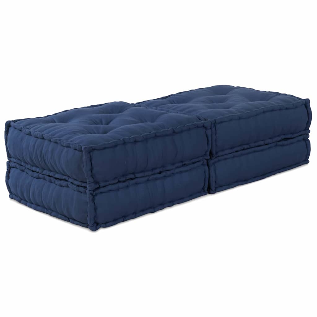 Μονάδα Μοντέρνου Καναπέ 2 pcs Ινδικο 140 x 70 x 36 εκ Ύφασμα - Pakobazaar