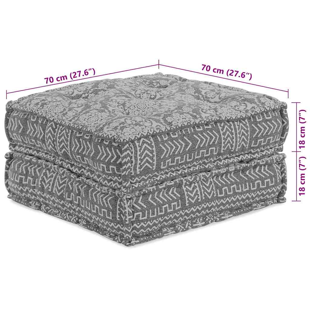 Μονάδα Μοντέρνου Καναπέ 2 pcs Ανοιχτό γκρι 140 x 70 x 36 εκ