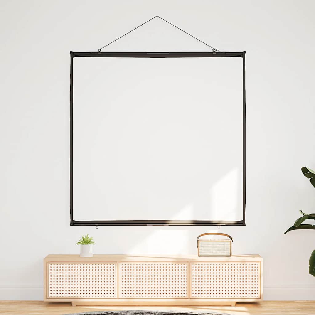 οθόνη προβολής τοίχου-κρεμάμενη 72 ίντσα 1:1