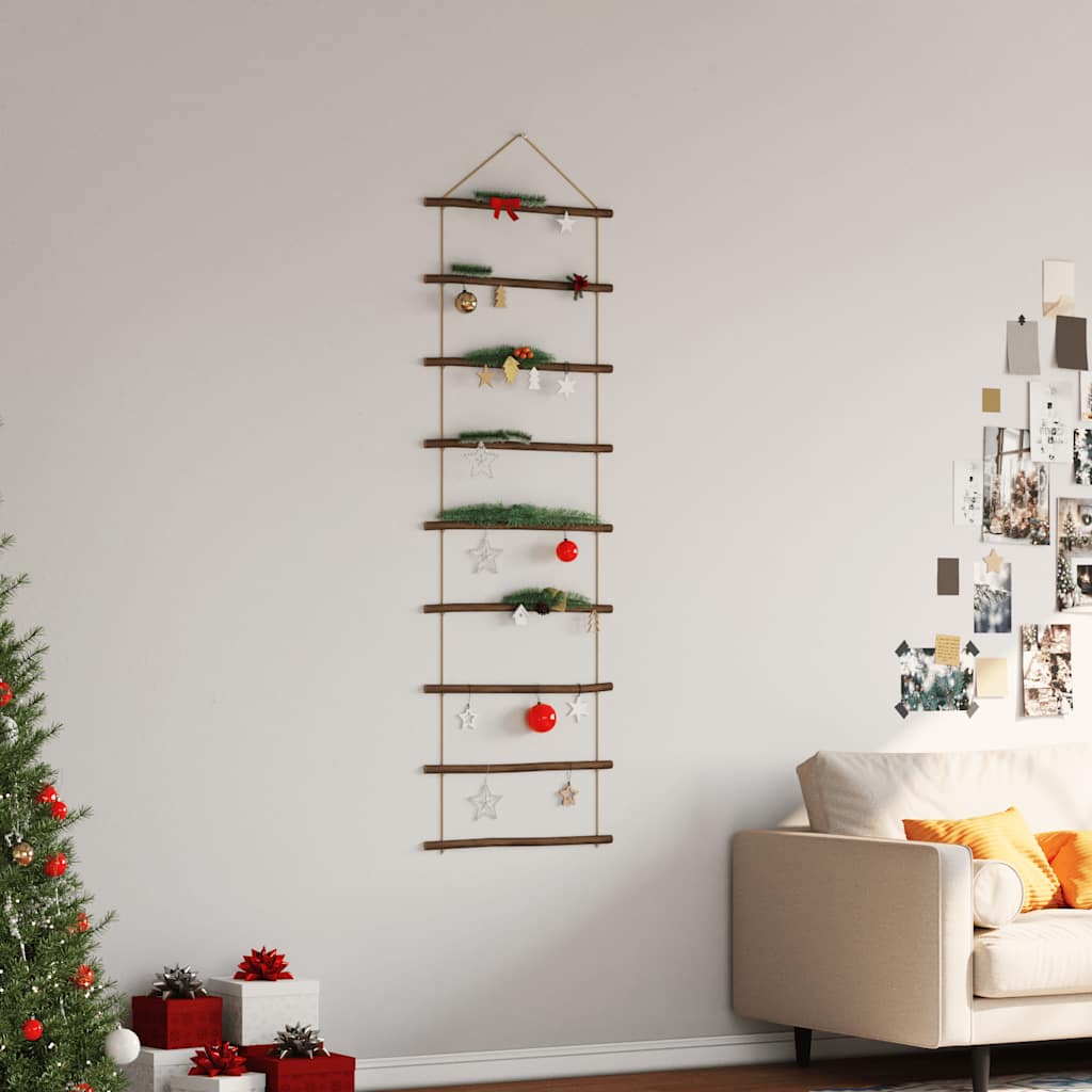 Διακόσμηση τοίχου σε σχήμα σκάλας 50x150 cm Φυσικό κλαδί