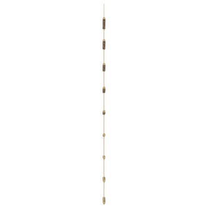 Διακόσμηση τοίχου σε σχήμα σκάλας 50x150 cm Φυσικό κλαδί