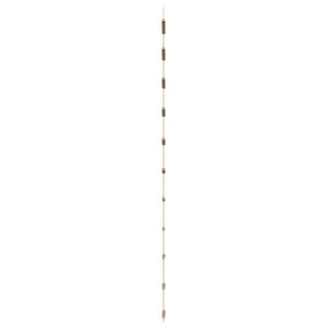 Διακόσμηση τοίχου σε σχήμα σκάλας 50x200 cm Φυσικό κλαδί
