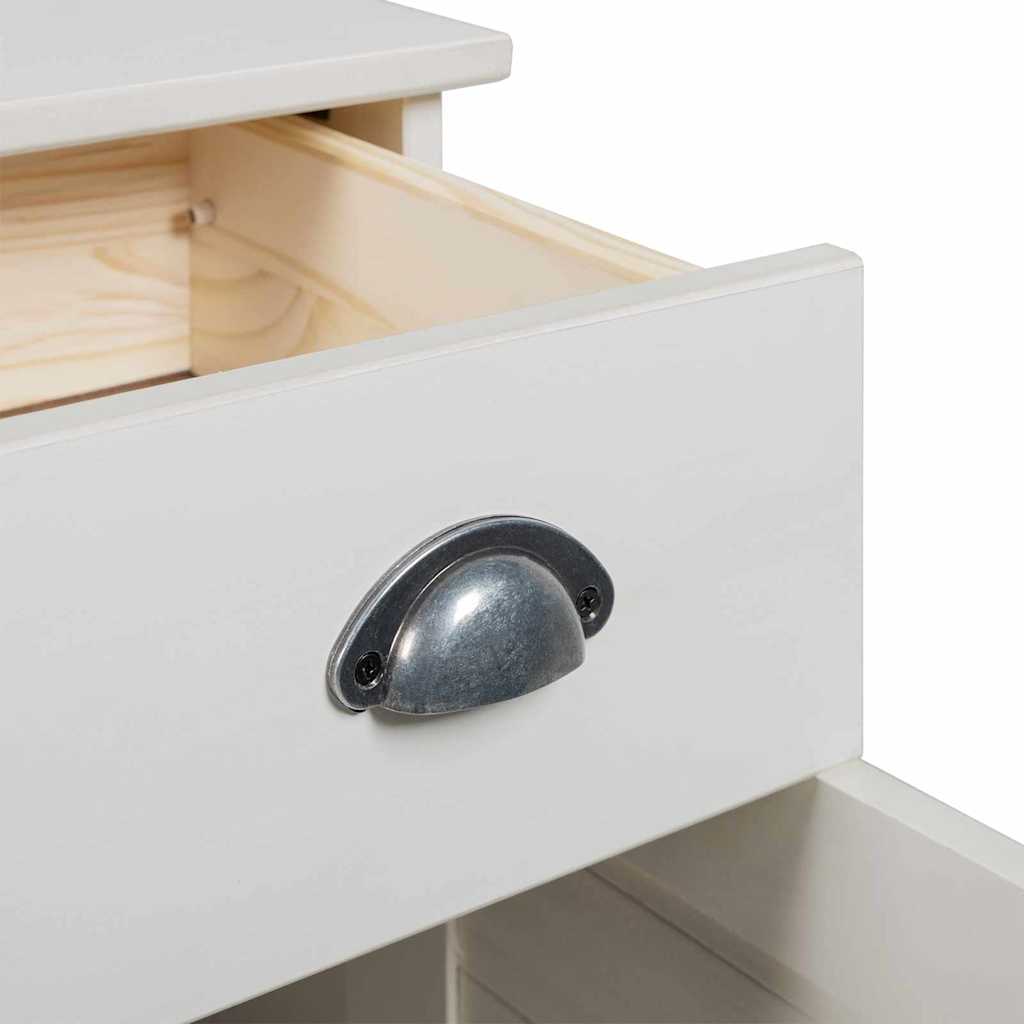 Ντουλάπι Μπάνιου VIGO Λευκό και Αντίκα Λευκό 68 x 34 x 80 εκ - Pakobazaar