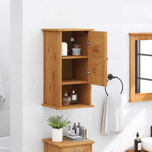 Ντουλάπι Μπάνιου VIGO Καφέ και Μέλι Καφέ 37 x 34 x 71,5 εκ. - Pakobazaar