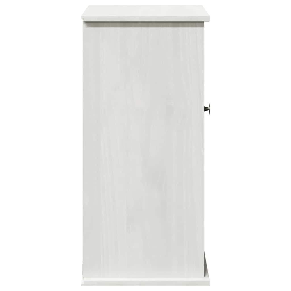Ντουλάπι Μπάνιου VIGO Λευκό και Αντίκα Λευκό 37 x 34 x 71,5 εκ.