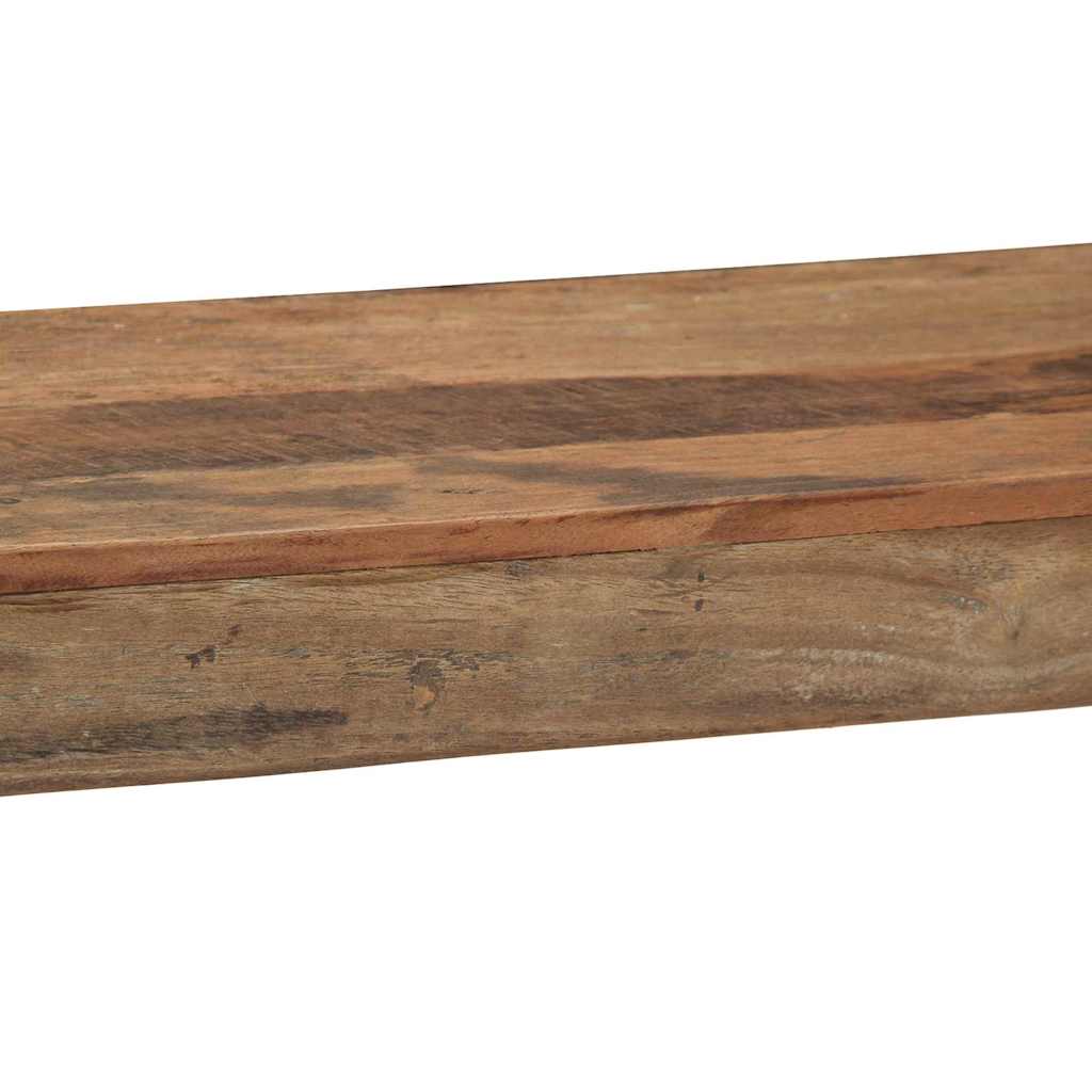 End Table Καφέ 110 x 35 x 76 εκ. Στερεό Ανακτηθέν Ξύλο - Pakobazaar