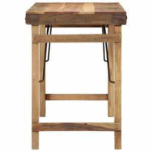 Τραπεζαρία Καφέ 110 x 55 x 76 cm Μασίφ ανακυκλωμένο ξύλο - Pakobazaar