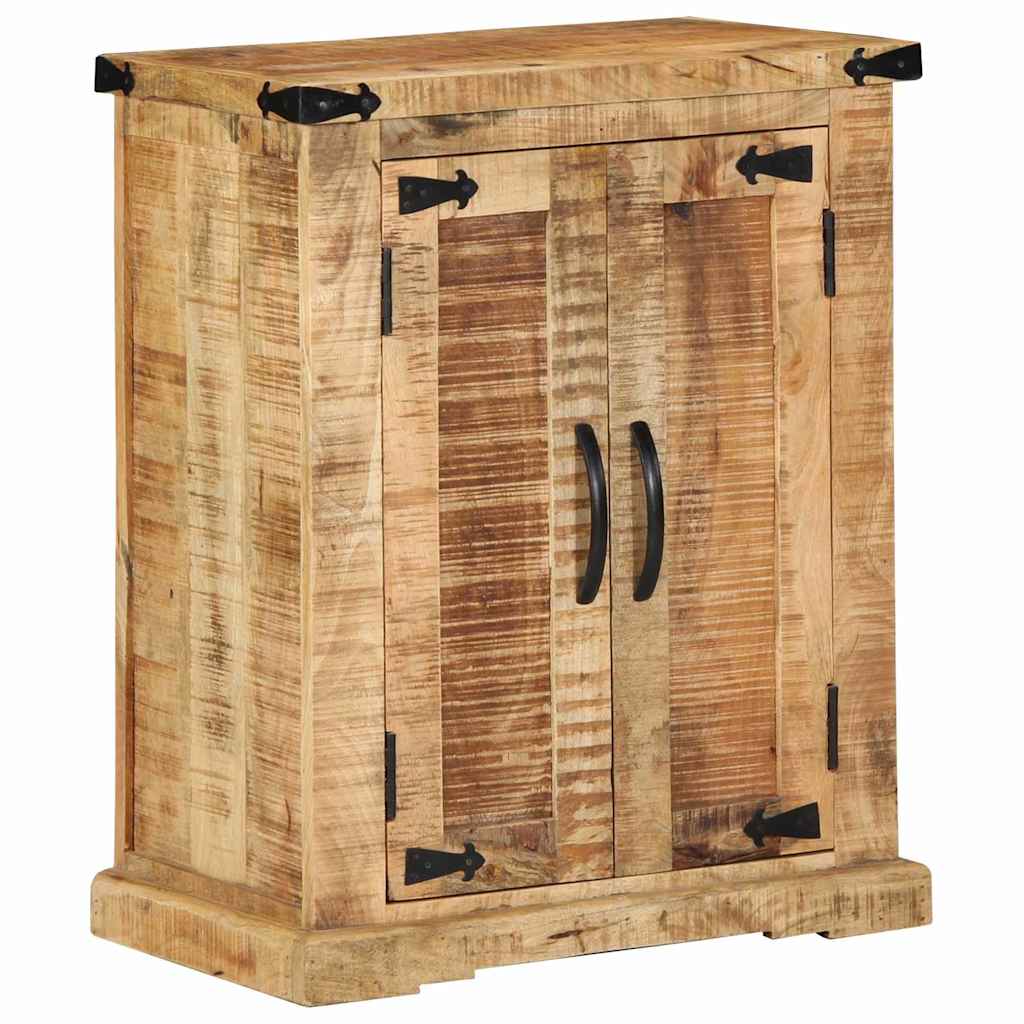 Πλαϊνό γραφείο Καφέ 55 x 35 x 70 cm ακατέργαστο ξύλο μάνγκο - Pakobazaar