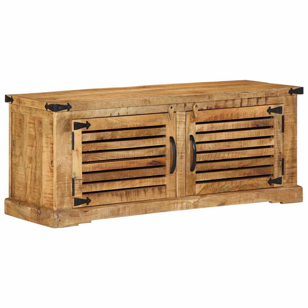 Ντουλάπα Παπουτσιών Καφέ 110 x 38 x 45 cm Στερεό ξύλο μάνγκο