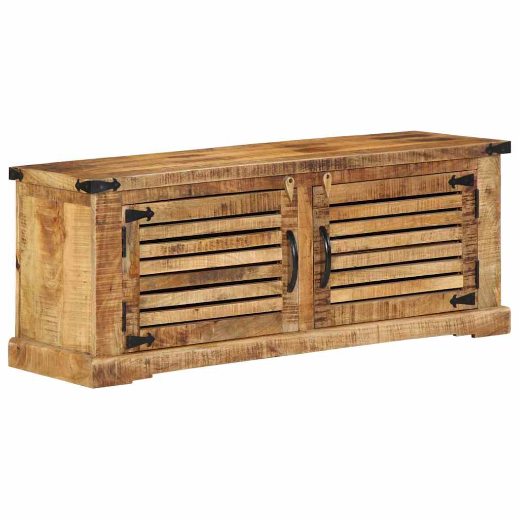 Ντουλάπα Παπουτσιών Καφέ 110 x 38 x 45 cm Στερεό ξύλο μάνγκο