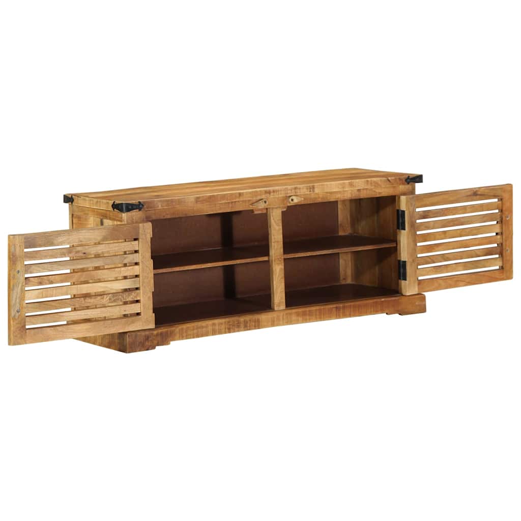Ντουλάπα Παπουτσιών Καφέ 110 x 38 x 45 cm Στερεό ξύλο μάνγκο