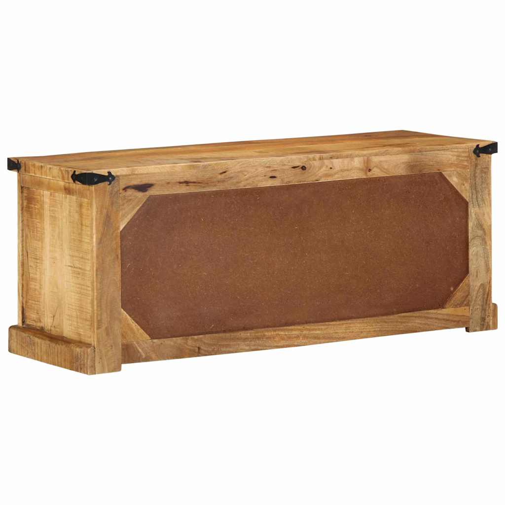 Ντουλάπα Παπουτσιών Καφέ 110 x 38 x 45 cm Στερεό ξύλο μάνγκο