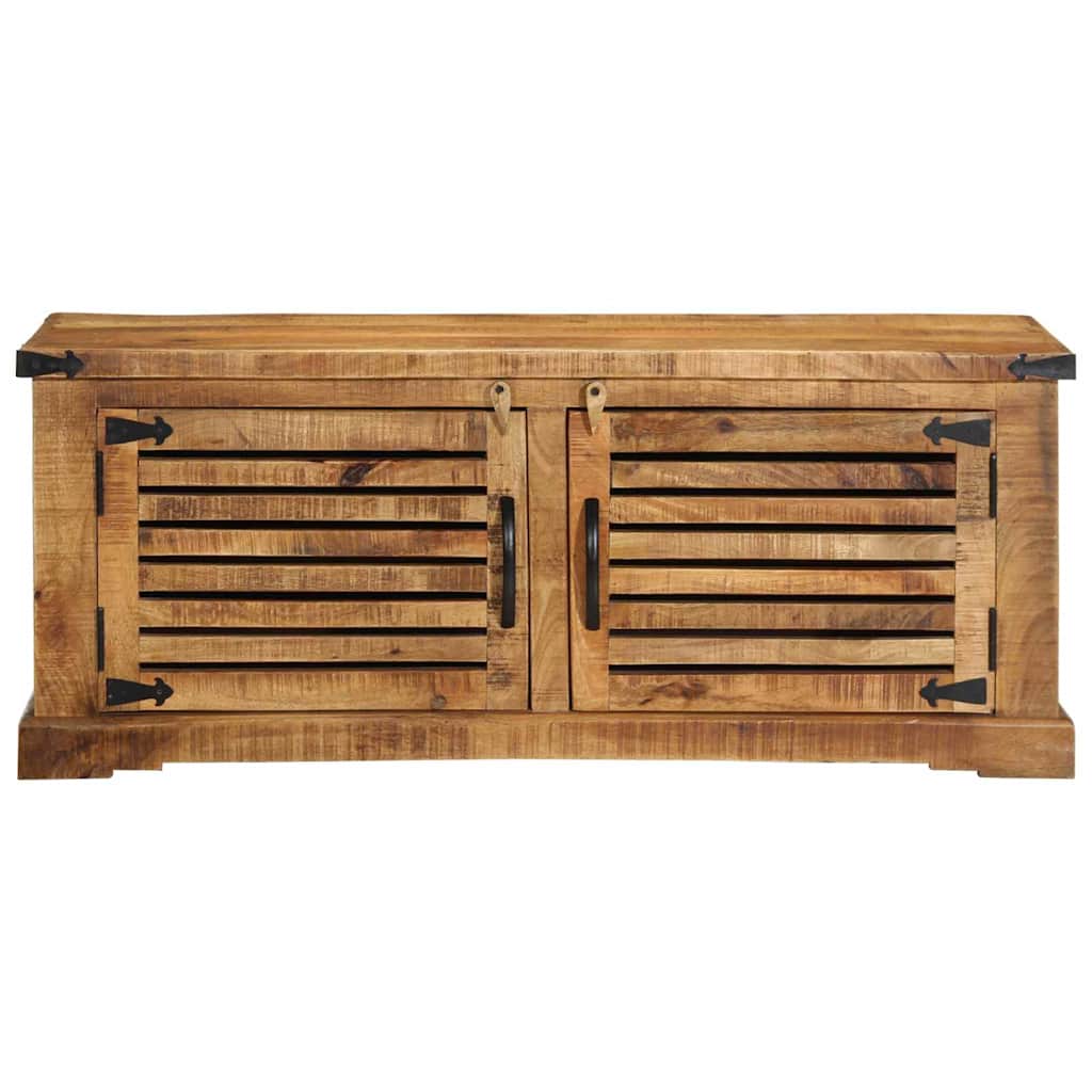 Ντουλάπα Παπουτσιών Καφέ 110 x 38 x 45 cm Στερεό ξύλο μάνγκο