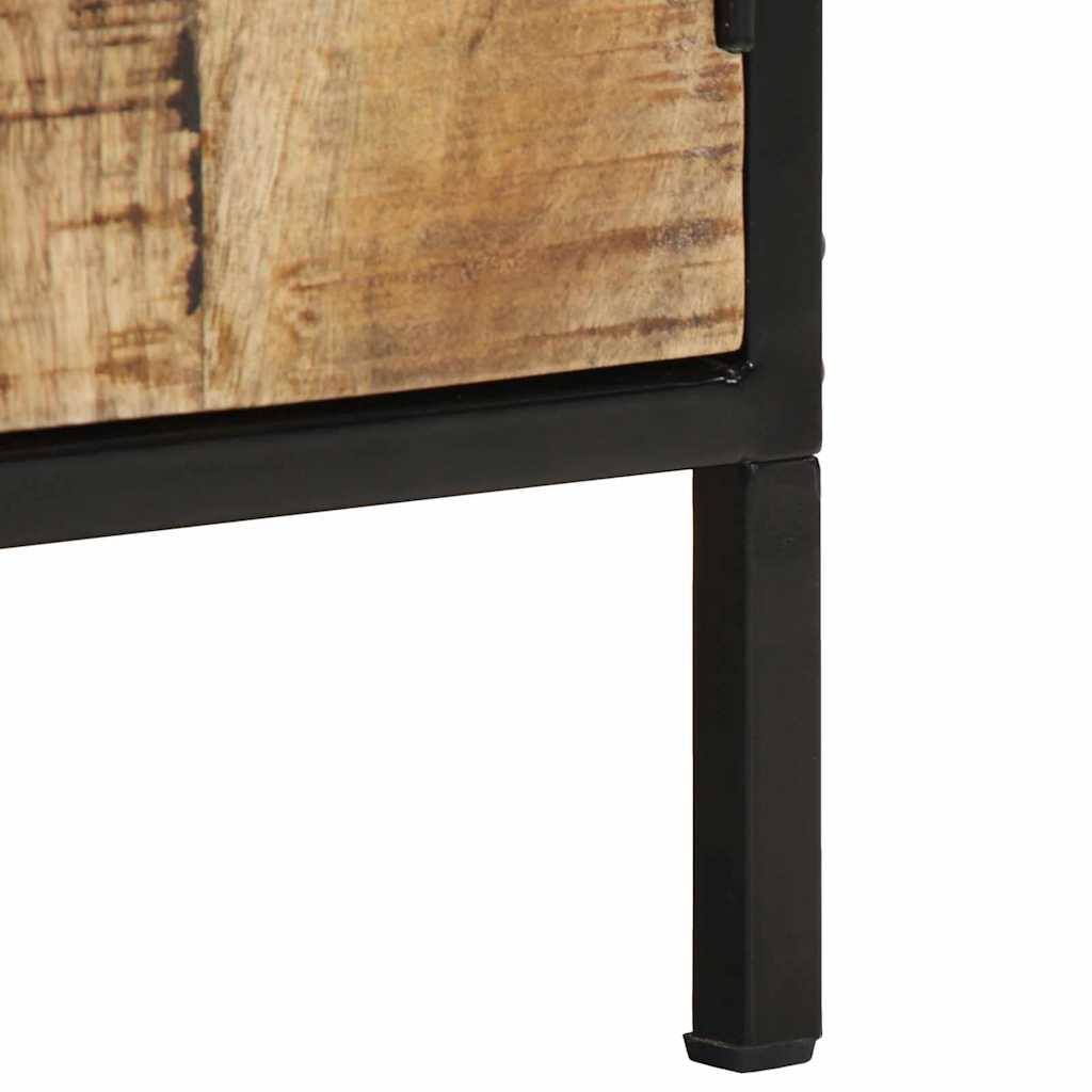 Κομοδίνο 2 pcs Καφέ και Μαύρο 30 x 30 x 40 cm