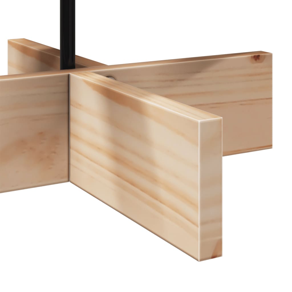 Χριστουγεννιάτικο Δέντρο Ξύλινο Διακόσμηση 80 εκ. Μασίφ Πεύκο