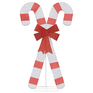 Χριστουγεννιάτικη Διακόσμηση Candy Cane 50 LED Ζεστό Λευκό