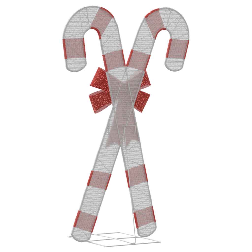 Χριστουγεννιάτικη Διακόσμηση Candy Cane 50 LED Ζεστό Λευκό