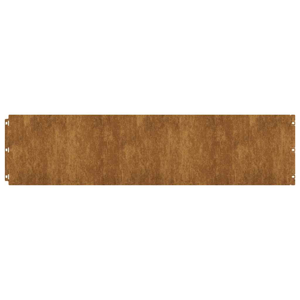 Περιφράξεις γκαζόν 20 τεμάχια 25x103 cm Εύκαμπτος χάλυβας - Pakobazaar