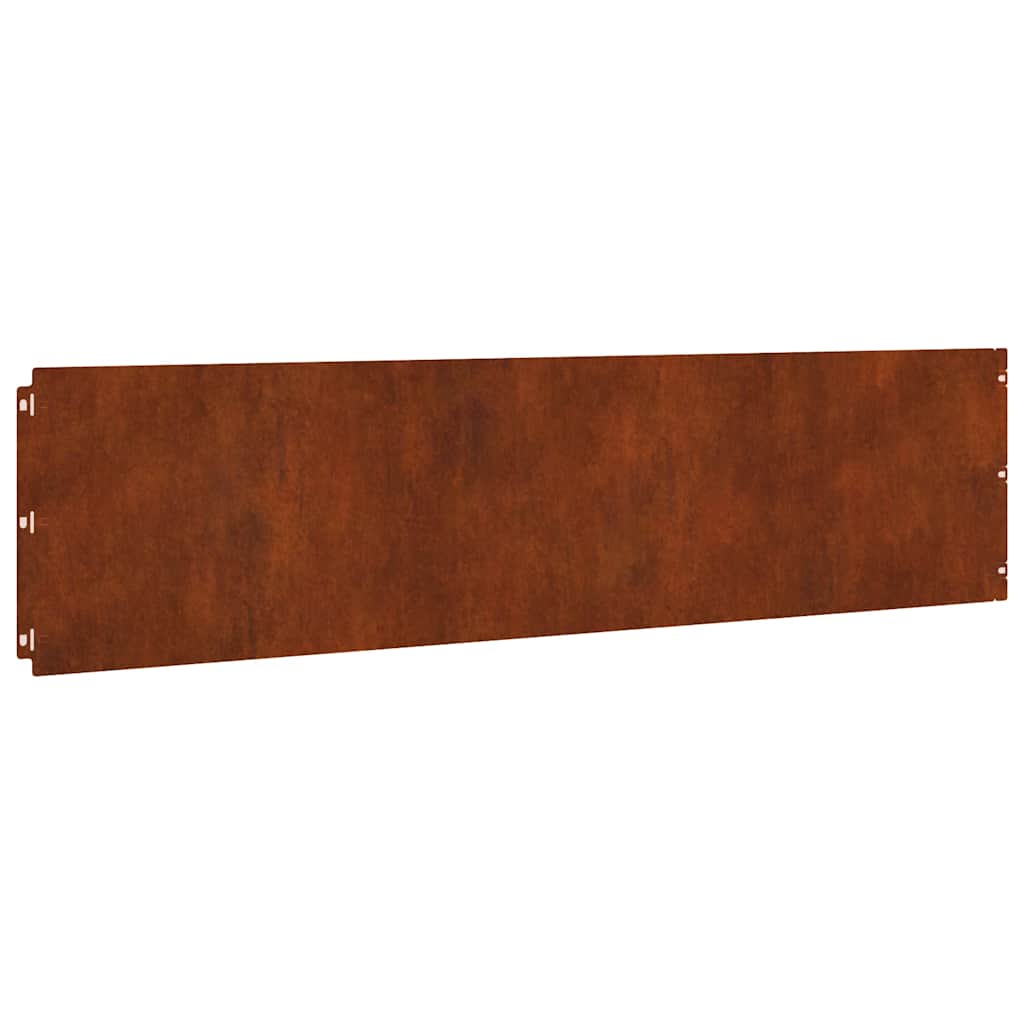 Περιφράξεις γκαζόν 20 τεμάχια 25x103 cm Εύκαμπτος χάλυβας - Pakobazaar