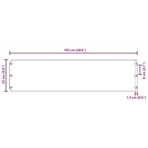 Περιφράξεις γκαζόν 20 τεμάχια 25x103 cm Εύκαμπτος χάλυβας - Pakobazaar