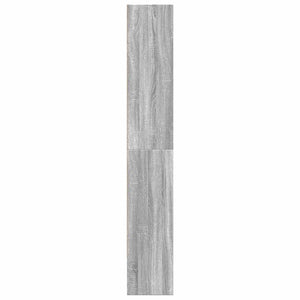ντουλάπι βιβλίων  Γκρι Sonoma 80x30x189 cm Κατασκευασμένο ξύλο