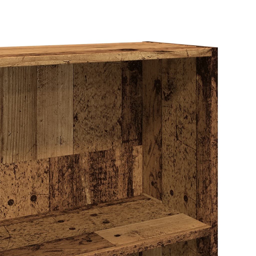 Βιβλιοθήκη Παλαιό Ξύλο 80x30x189 εκ. Επεξεργ. Ξύλο