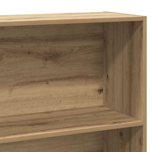 Βιβλιοθήκη Αρτισιανή Δρυς 80x30x189 εκ. από Επεξ. Ξύλο