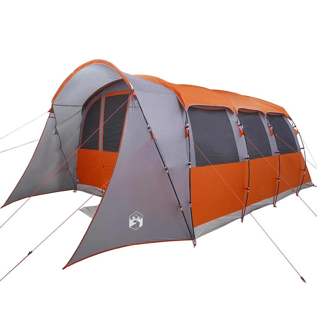 Οικογενειακή Σκηνή Γκρι και Πορτοκαλί 576 x 325 x 213 εκ