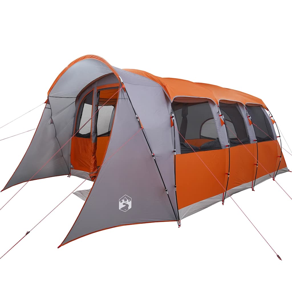 Οικογενειακή Σκηνή Γκρι και Πορτοκαλί 576 x 325 x 213 εκ