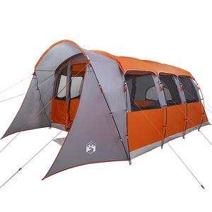 Οικογενειακή Σκηνή Γκρι και Πορτοκαλί 576 x 325 x 213 εκ