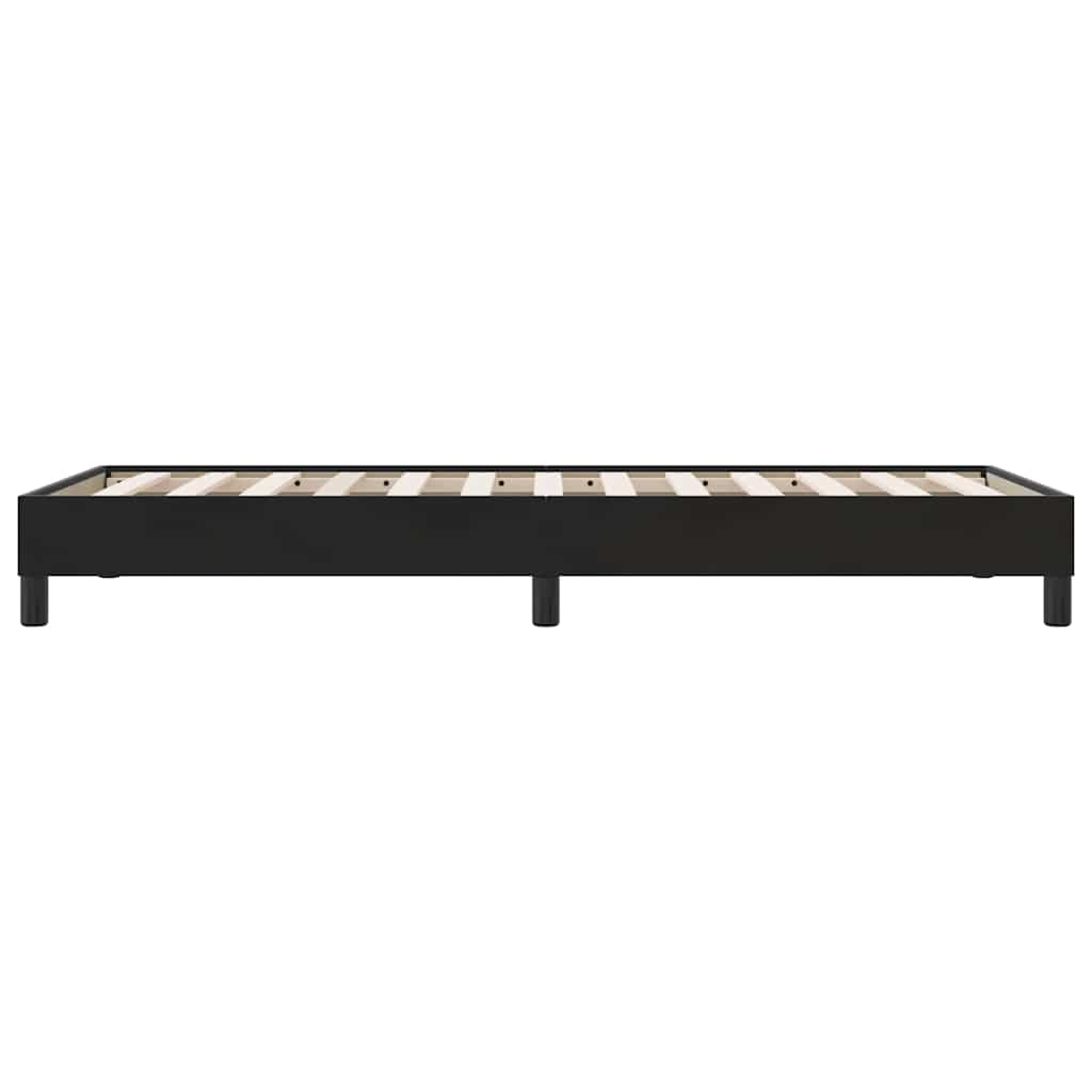 Box Spring Κρεβάτι χωρίς στρώμα Μαύρο 80x210 cm Βελούδινο