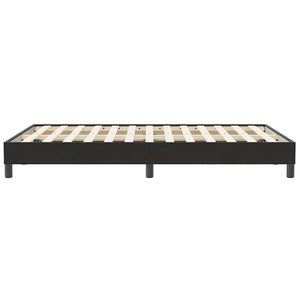Box Spring Κρεβάτι χωρίς στρώμα Μαύρο 120x210 cm Βελούδινο