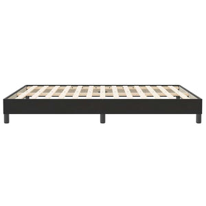 Box Spring Κρεβάτι χωρίς στρώμα Μαύρο 160x210 cm Βελούδινο