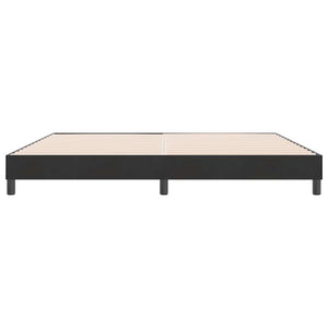 Box Spring Κρεβάτι χωρίς στρώμα Μαύρο 180x210 cm Βελούδινο