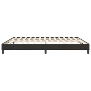 Box Spring Κρεβάτι χωρίς στρώμα Μαύρο 180x210 cm Βελούδινο