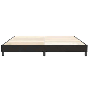 Κρεβάτι Boxspring χωρίς Στρώμα Μαύρο 200x210 εκ. Βελούδινο