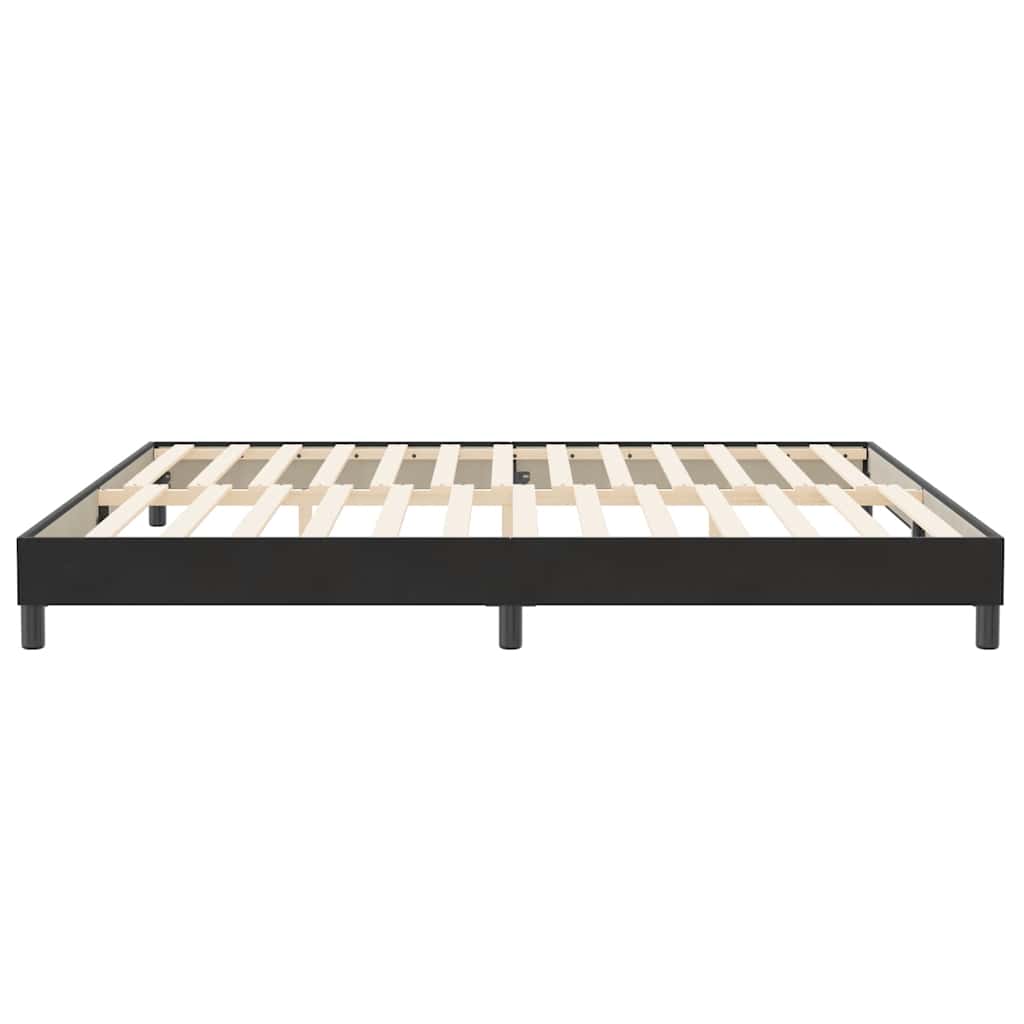 Κρεβάτι Boxspring χωρίς Στρώμα Μαύρο 200x210 εκ. Βελούδινο