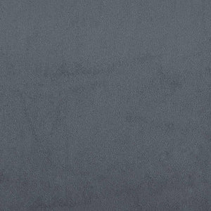 Box Spring Κρεβάτι χωρίς στρώμα Σκούρο γκρι 100x220 εκ.