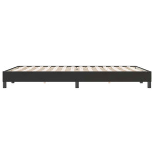 Box Spring Κρεβάτι χωρίς στρώμα Μαύρο 140x220 cm Βελούδινο