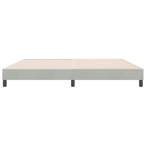Box Spring κρεβάτι χωρίς στρώμα 180x220 cm Βελούδινο
