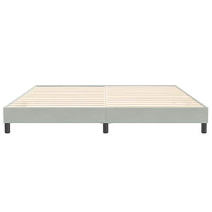 Box Spring Κρεβάτι χωρίς στρώμα 200x220 cm Βελούδινο