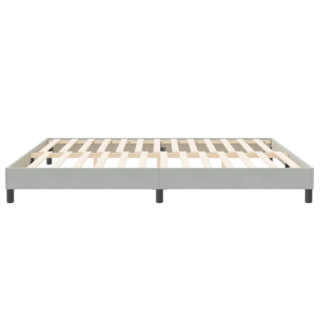 Box Spring Κρεβάτι χωρίς στρώμα 200x220 cm Βελούδινο