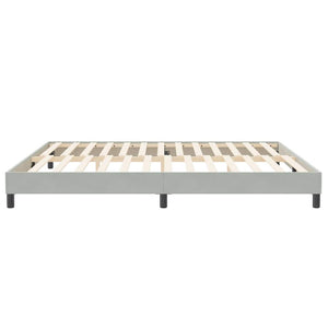 Box Spring Κρεβάτι χωρίς στρώμα 200x220 cm Βελούδινο