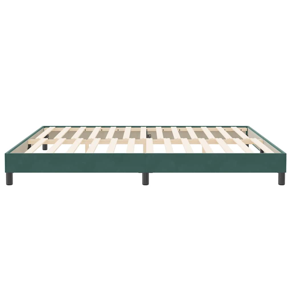 Box Spring Κρεβάτι χωρίς στρώμα 200x220 cm Βελούδινο